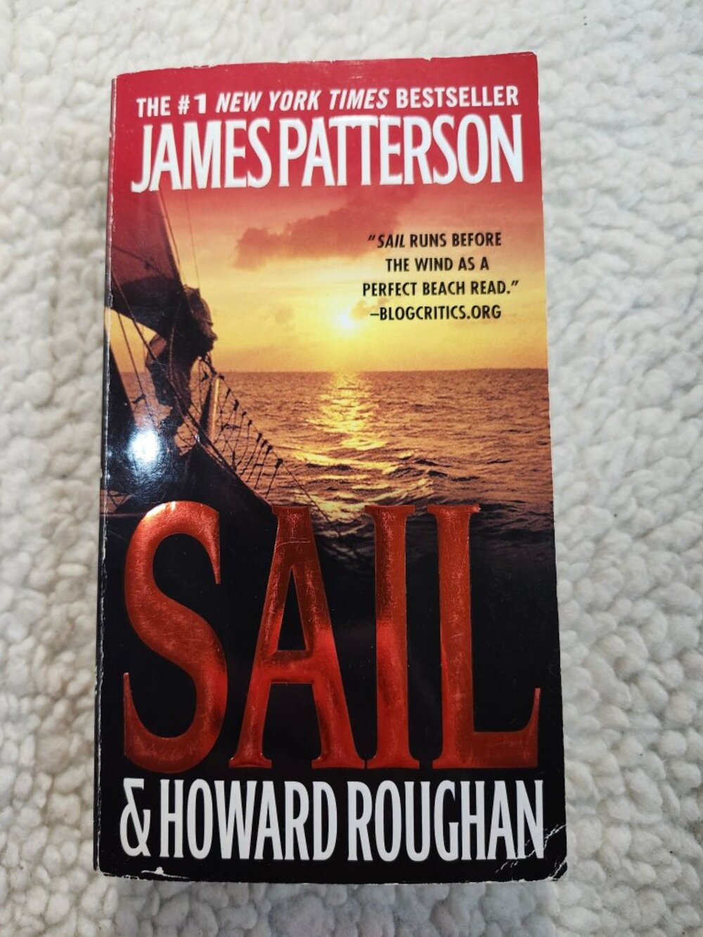 James Patterson Sail Paperback 2009 Howard Roughan Thriller Suspense Mass Market